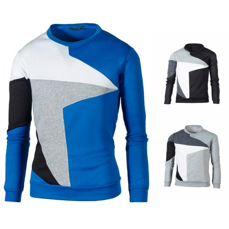 

Мужской однотонный по цвету повседневный пуловер с длинными рукавами, флисовый свитер соответствующего цвета M чёрный