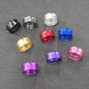 Daiwa Bait Reel Mechanical Brake Knob – STEEZ, ZILLION, ALPHAS, MORETHAN, Getsumeika Bijin, Silver Creek (Red, 0.8 cm x 1.65 cm)