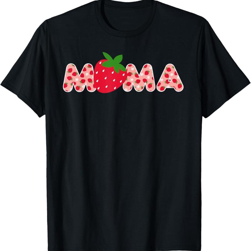 T-shirt dr?le de la famille du premier anniversaire de maman fraise S