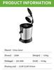 110V Hand-Press Electric Juicer: Stainless Steel Lemon & Fresh Fruit Juice Separator
