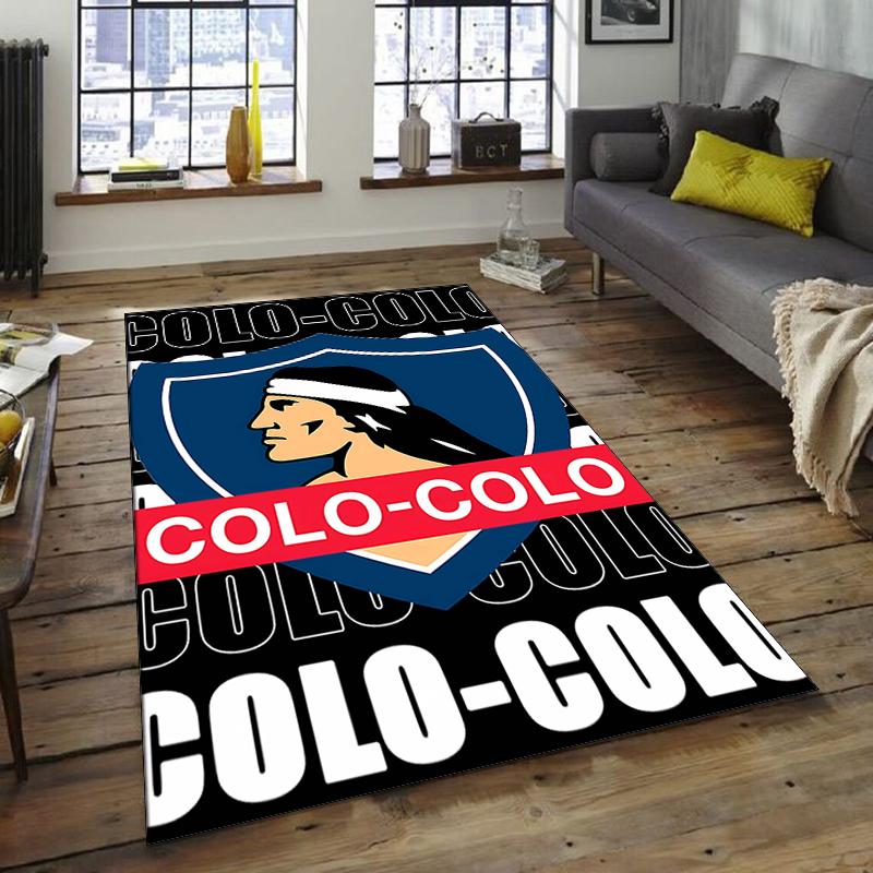 1pc Football Team Design Area Rug - Non-Slip, Soft & Cozy Floor Mat for Living Room, Bedroom, Office - Indoor/Outdoor Decorative Carpet