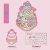 Micro Ink 3D Cartoon Decompression Stickers for DIY Miniature Scene Journals