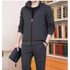 Mens Fashion Casual Sports Jogging Suit Tracksuits Sportswear Jackets + Pants 2 Pieces Sets  Men Outfits Gym Clothes