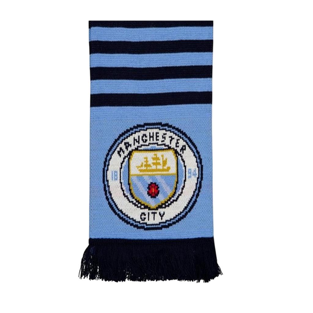 Sciarpa a righe in acrilico del Manchester City FC
