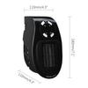 500W heaters for indoor use, portable heater, wall mounted heater with adjustable thermostat timer, small space heater, small portable space heater
