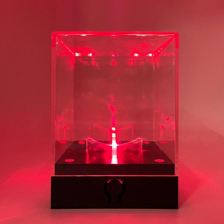 Sports Memorabilia Showcases Box Illuminated Sports Display Box With Multicolor LED Light for Home Decoration