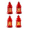 Kinesiska nyåret Handgjord Roterande Lykta Bärbar Ljusleksak Hänge