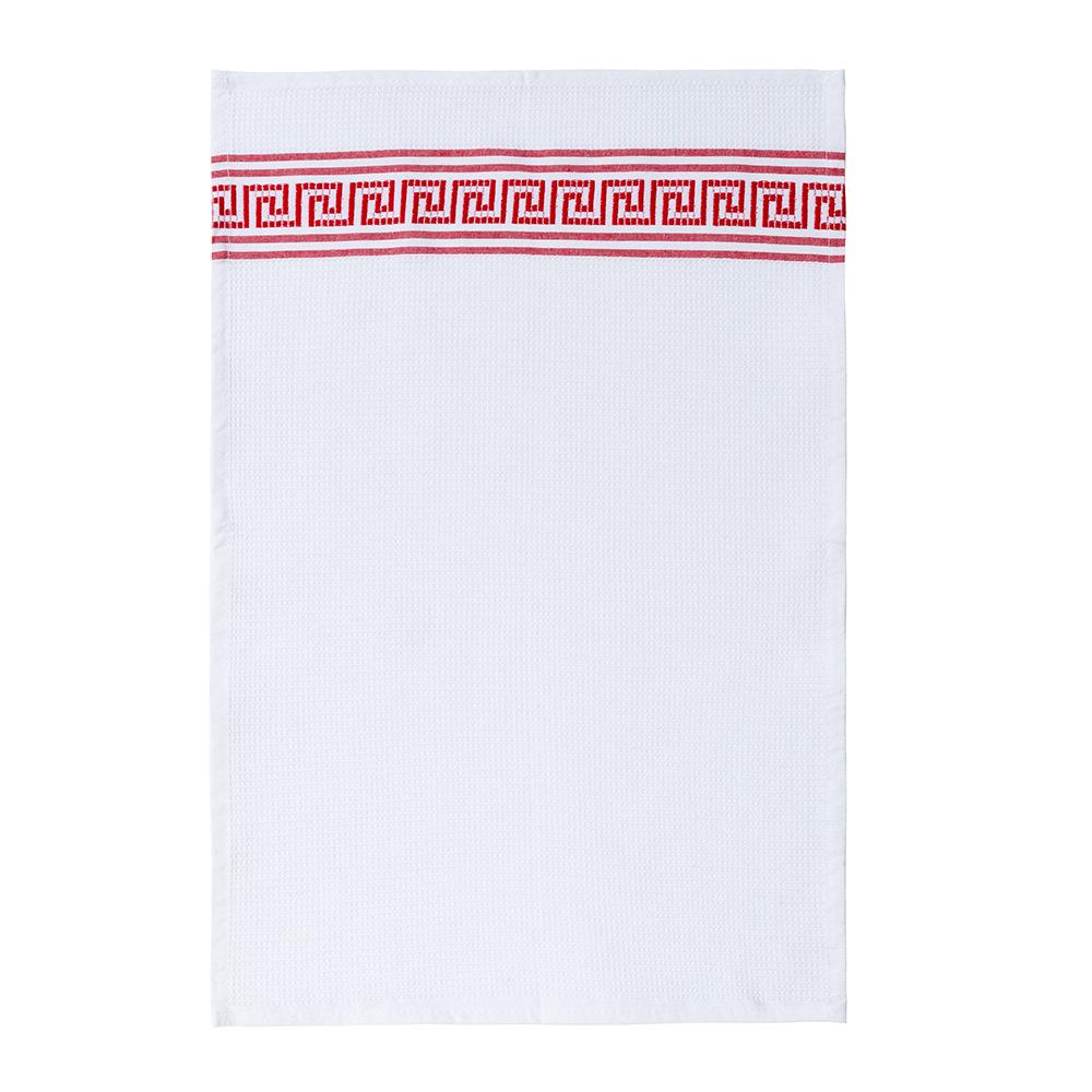 Colorful Absorbent Kitchen Towel - Soft, Large, Thick Polyester-Cotton Tea Towel for Multi-functional Use