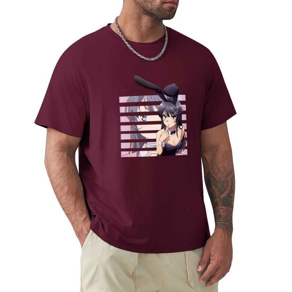 Mai Sakurajima lewd T-Shirt shirts graphic tees blue archive shirts graphic customs design your own black t-shirts for men