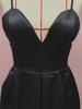 European & American Women's Sexy Slim Suspender Evening Dress with Deep V Slit (Summer 2025 Collection)