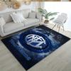 Inter Milan Personalized Text Carpet Design for Hallway Foyer Living Rooms Bedrooms Anti-slip Rug Office home decor