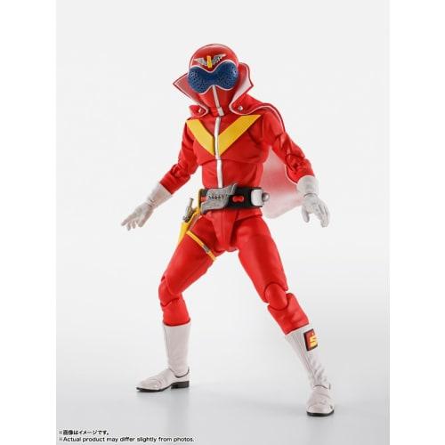 TAMASHII NATIONS S.H.Figuarts (Real Bone Carving Technique) Himitsu Sentai Gorenger Akarenger Super Sentai 50th Anniversary Ver. (First Press Limited