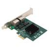 PCIE X1 Ethernet Card BCM5720 Gigabit Dual Port Copper Cable RJ45 Media Interface PCIE Network Adapter for WOL PXE VLAN
