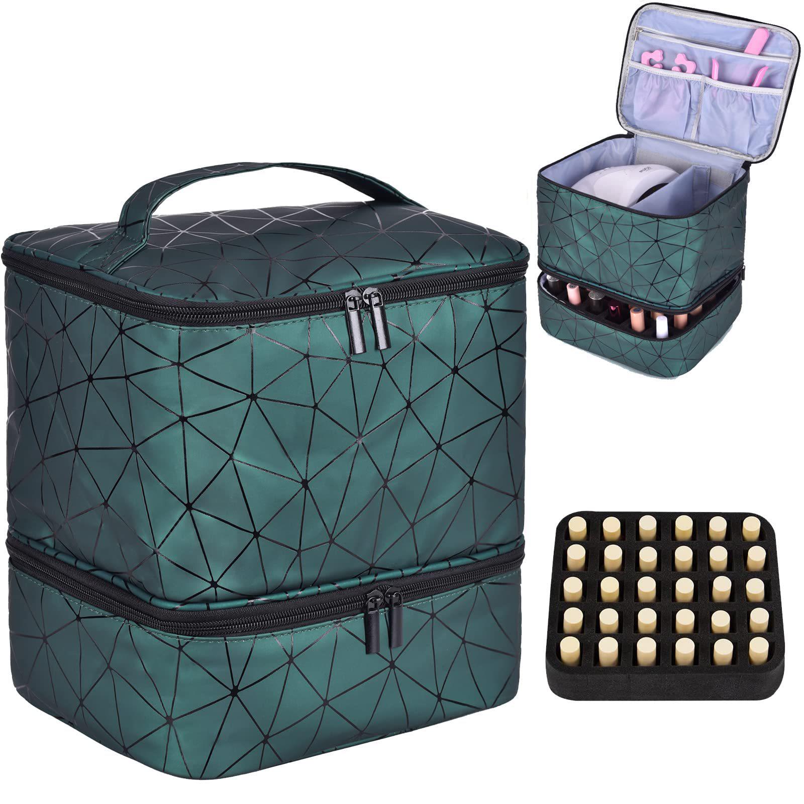 

«Двухслойный полиуретановый пакет для хранения лака для ногтей и эфирных масел на 30 флаконов»