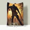 Game D-Dying Light Throw Lightweight 240g Flannel Blanket Soft Skin-friendly for Summer Cooling