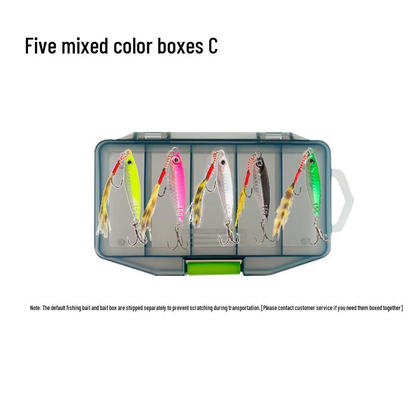 Fish Scale Pattern Long-Distance Iron Plate Lure for Bass, Catfish, and Croaker