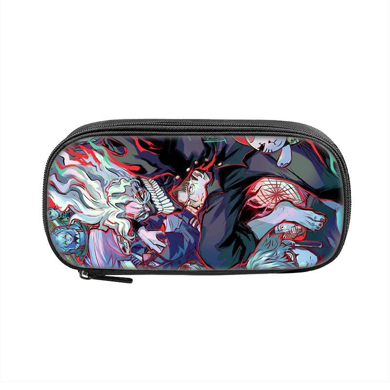 Dandadan Pencil Case With Polyester Material For Students And Kids