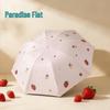 Paradise Umbrella Strawberry Series Triple-Fold UV Protection Parasol