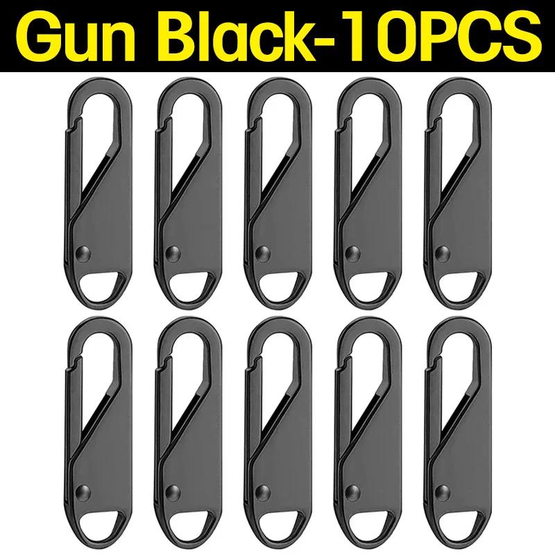 Universal Zipper Puller Replacement Instant Repair Zipper Head Kit Travel Bag Suitcase Wallet DIY Sewing Metal Zipper Sliders