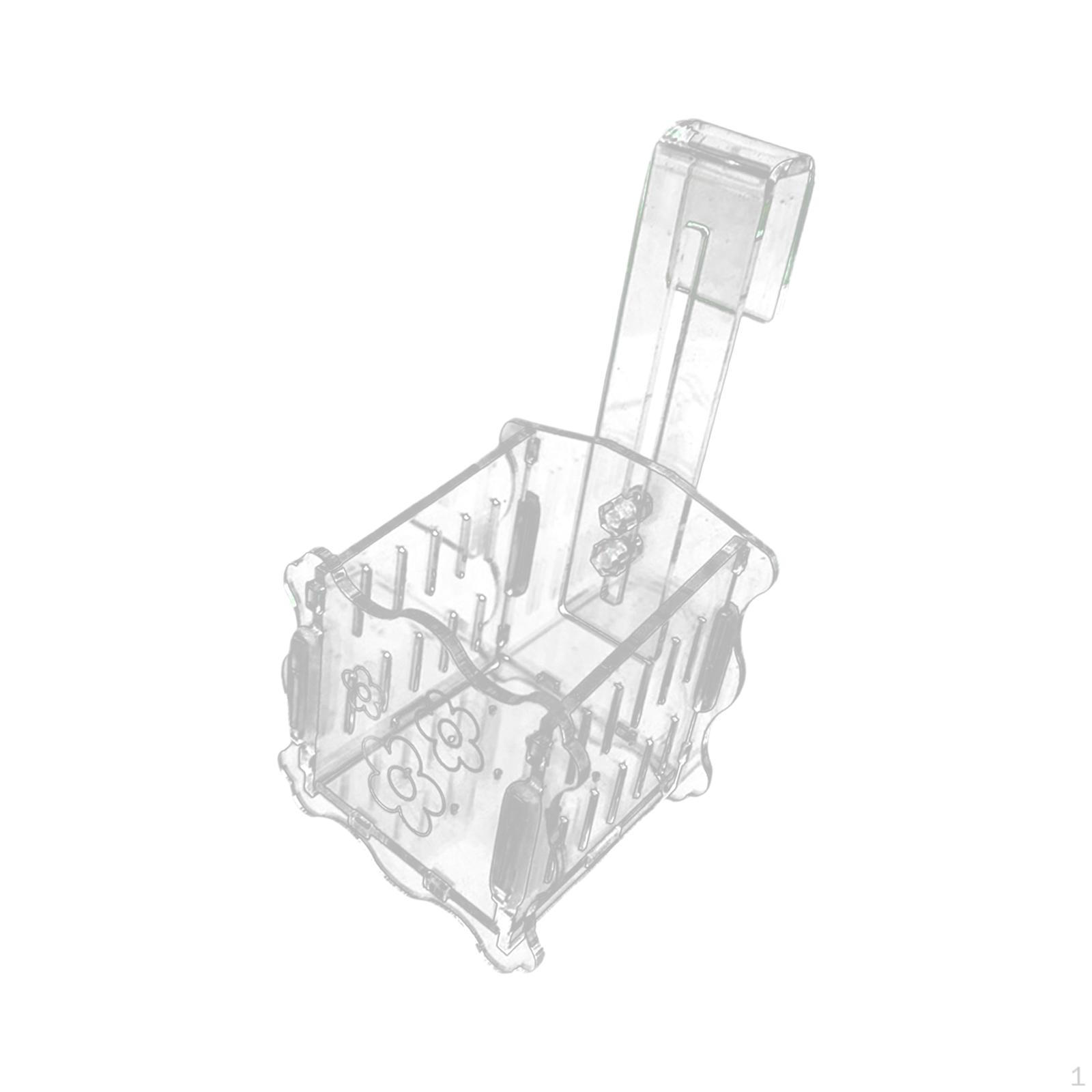 

Аквариумный держатель для растений, украшение для аквариума, подставка, контейнер, прозрачный водный S