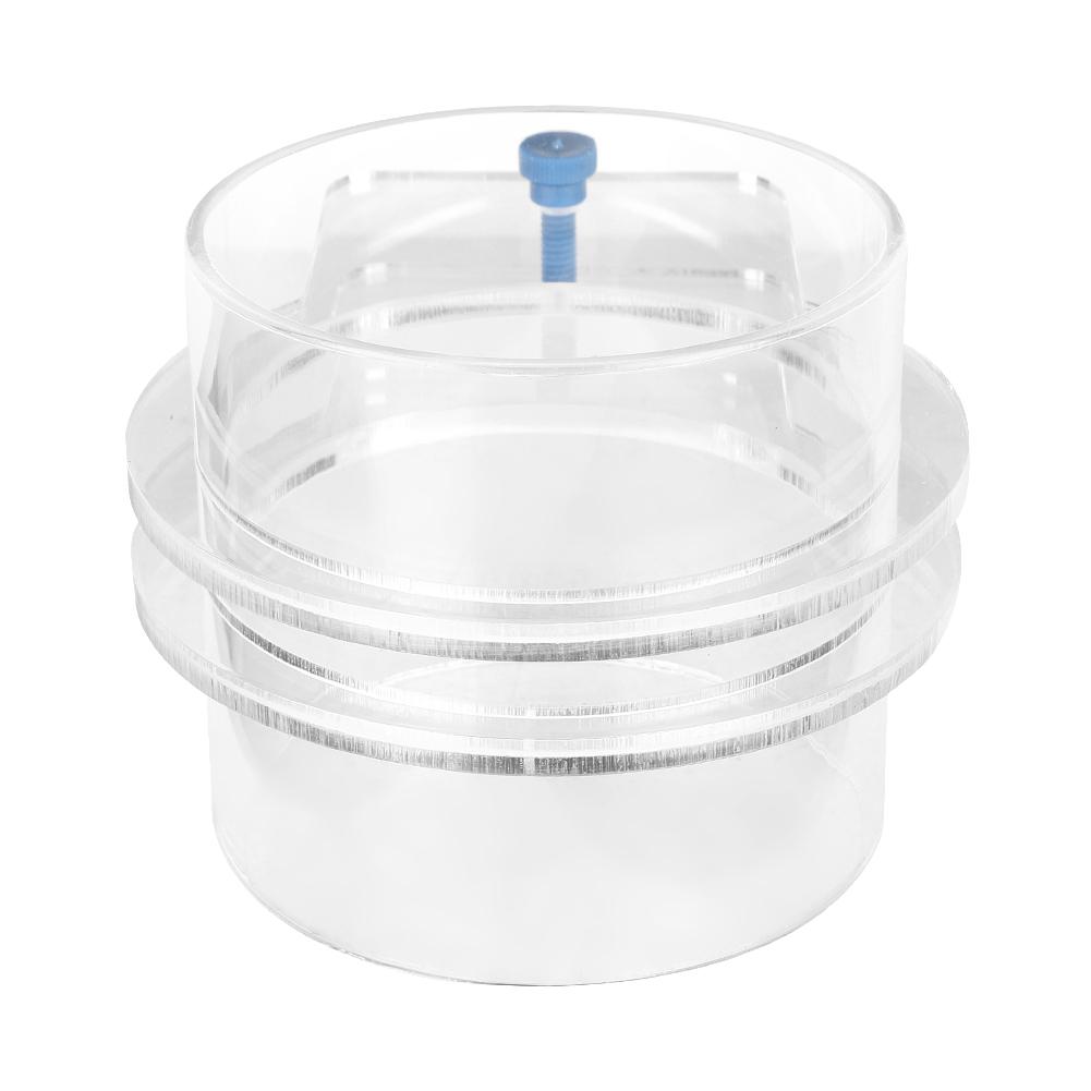 Transparent Acrylic Durable Adjustable Aquarium Fish Feeder Fish Tank Tiepiece Feeding Circle Ring