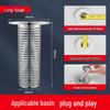 Stainless Steel Anti-Clogging Insect-Proof Hair Drain Filter Mesh for Bathroom Basin