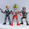 Non-Toxic 1/9Pcs Blokees Blind Box Episode 2 Accelerating The World Kamen Rider Masked Rider 555 Kaixa Delta Model Assembled Toys