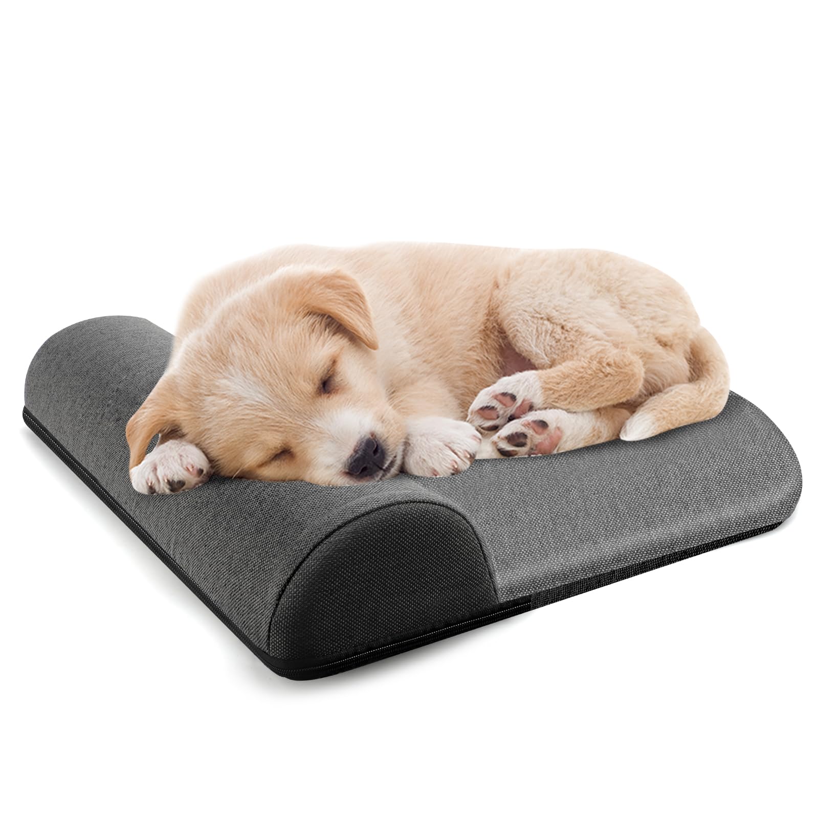 

Dog Pet Pet Sofa Bed with Soft Pet Dog Sleeping High Comfortable For Suitable for Elderly Medium Cats Bed, Cushion, Pillow, Mat, Pillow, Resilience, сірий колір