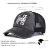 Unisex IT IS WHAT Letter Print Wash Baseball Net Caps Hip Hop Cap Spring Summer Outdoor Adjustable Casual Hats Sunscreen Hat