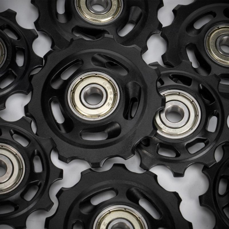 Bike Rear Derailleur Pulley Wheel Guide 11T 12T 13T 14T Bearing Road Bike Pulley Roller for 9/10/11 Bike
