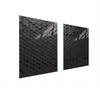 PLACA PROTECTORA DE CRISTAL PARA COCINA 85x52 NEGRA