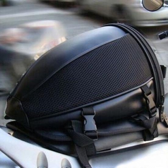 Waterproof Motorcycle Bike Rear Trunk Back Seat Carry Luggage Tail Bag Saddlebag