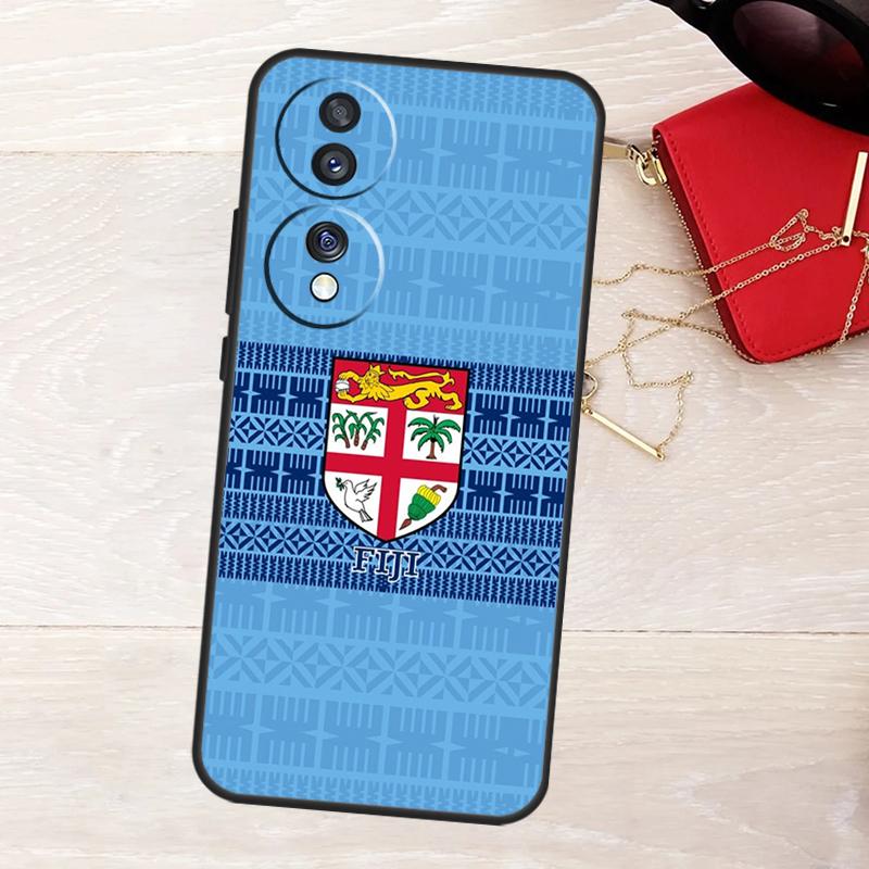 Fijian Masi Tapa Case For Honor 400 Pro 200 Lite 50 70 90 X9a X9b X9c X9d X8a X8b X8c Magic 5 6 7 8 Pro Cover