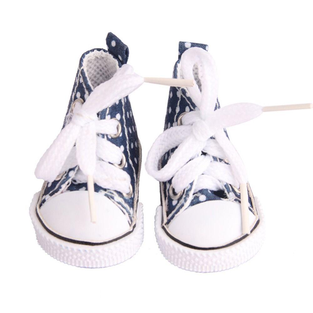 Mini Doll Mini Canvas Shoes Kawaii BJD Doll Shoes Handmade Doll Casual Canvas Shoes  Children Toy