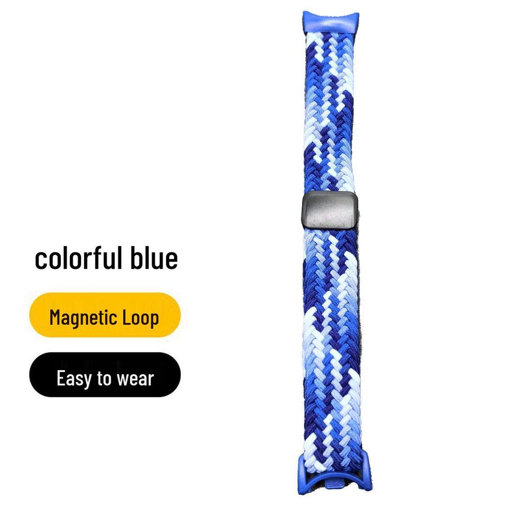 Xiaomi Band 10 Nylon Woven Strap with Built-in Magnetic Buckle, Compatible with Xiaomi 9/8.