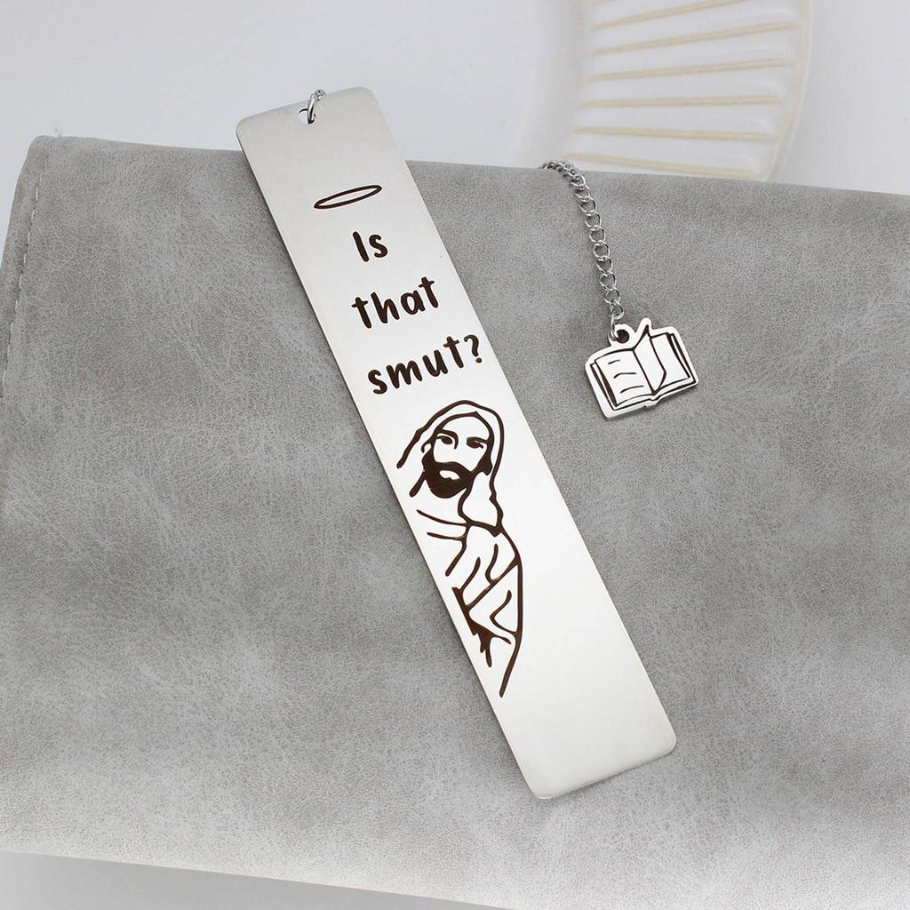 Humor Peeking Jesus Book Marker Christian Baptism Gift Funny Bookmark for Women Men Book Lover Reader Book Accessories