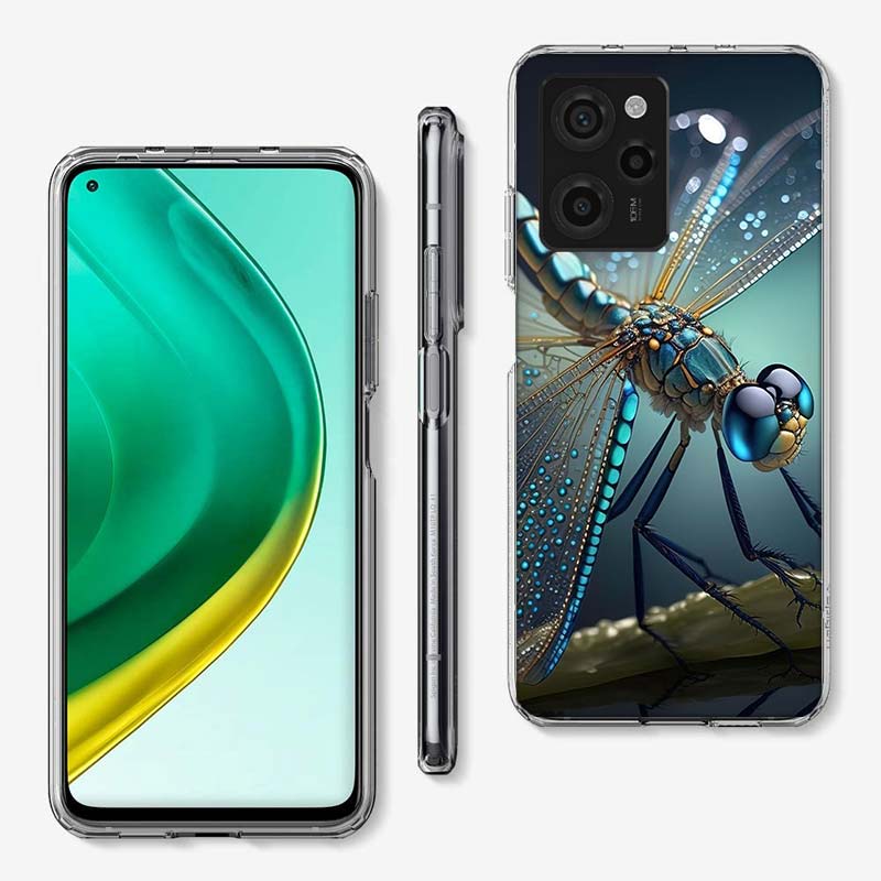 Schöne Libellen-Enthusiasten Hülle Handyhülle Für Xiaomi Poco M8 M7 M6 M4 M3 X7 X6 X4 Pro F7 Ultra M5S Mi 14 14T 15 15T 12T 1
