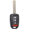 MechanMagic Key Fob Remote Replacement Fits for Honda Civic 2016 2017 2018  /Accord 2016 2017 MLBHLIK6-1TA Keyless Entry Remote Control Uncut 4