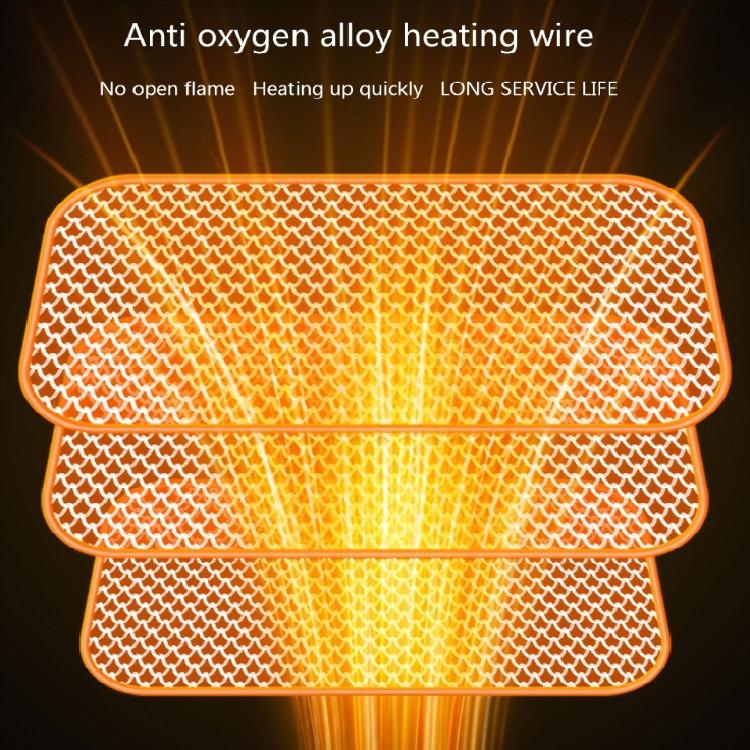 12V Car Heater Comfortable Cabin Temperature Maintenance Tool for Warmth&Visibility, Defroster Rotatable Heating Device