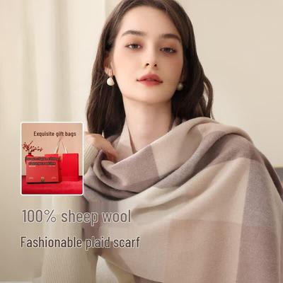 Zhenxiang Women's Pure Wool Scarf
