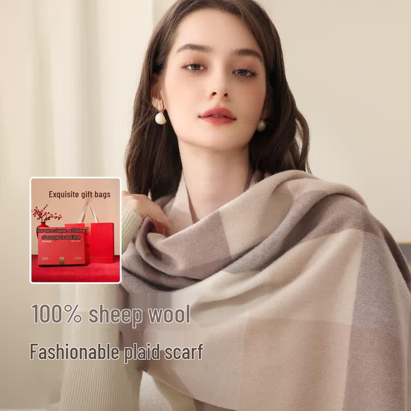 Zhenxiang Women's Pure Wool Scarf