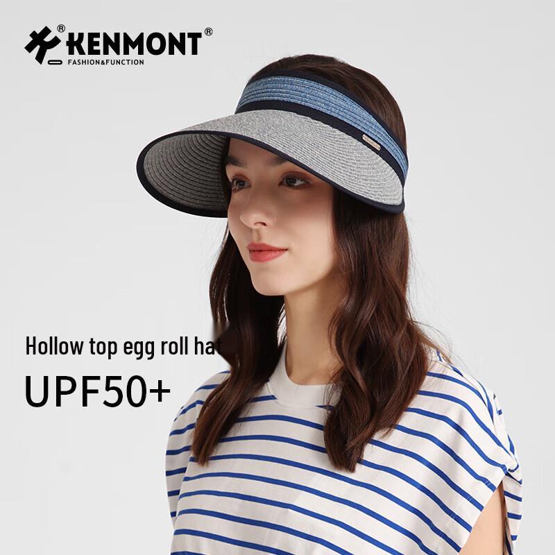 Летняя складная шляпа-козырек Kenmont One Size