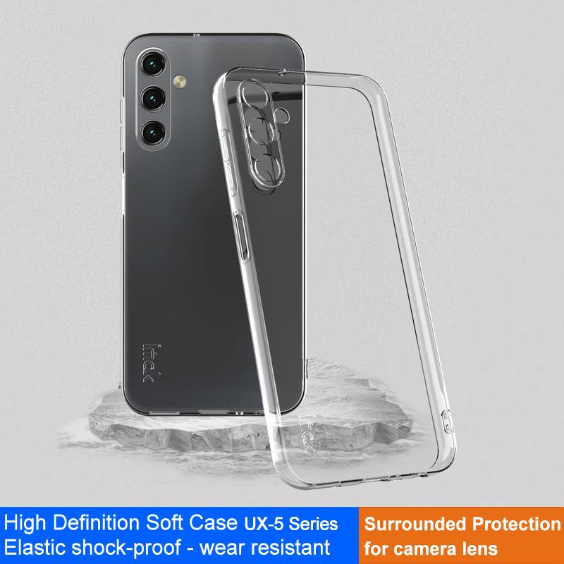 

IMAK UX-5 Series Smartphone Cover for Samsung Galaxy A25 5G (Global) (161.0 x 76.5 x 8.3mm),Mobile Phone Case Clear TPU Cell Phone Shell A