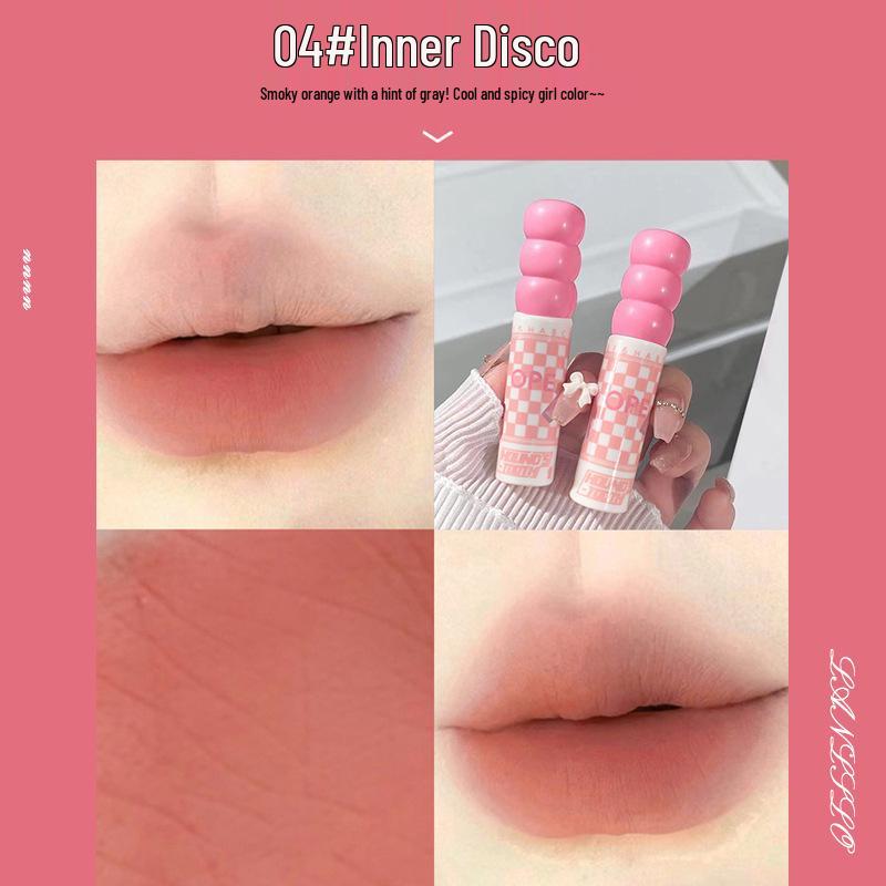 

Checkerboard Velvet Lip Glaze: Silky Matte, Easy Application, Long-Lasting, Fade-Resistant.