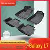 Galaxy L7 Wear-Resistant TPE Car Floor Mats: Anti-Slip Original Pedal Mats