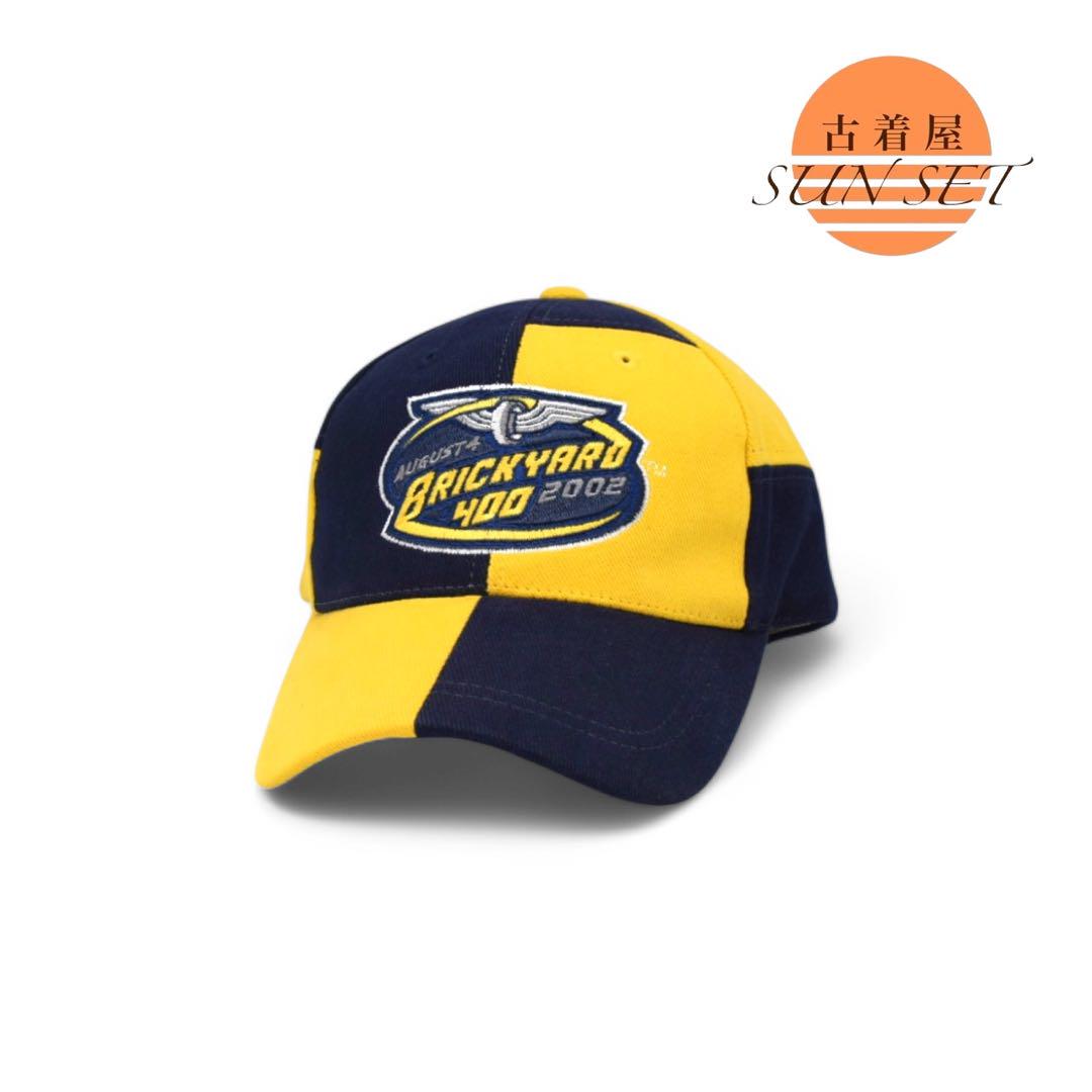 

[USED] Vintage 00s BRICKYARD Racing Cap with Crazy Pattern