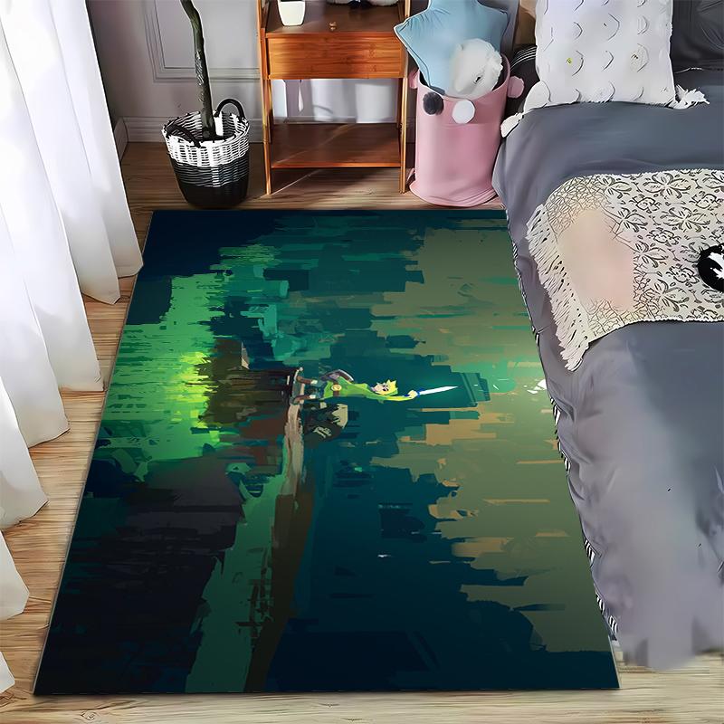 

Adventure Carpet with Heroic Explorer Design Suitable for use as an anti-slip game mat for living room and bedroom sofas 40x60cm( 15x23in )
