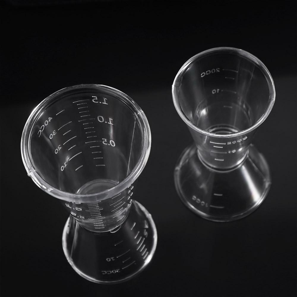 Transparent Ounce Measuring Cup Double-headed Cocktail Jigger Milk Tea Shop