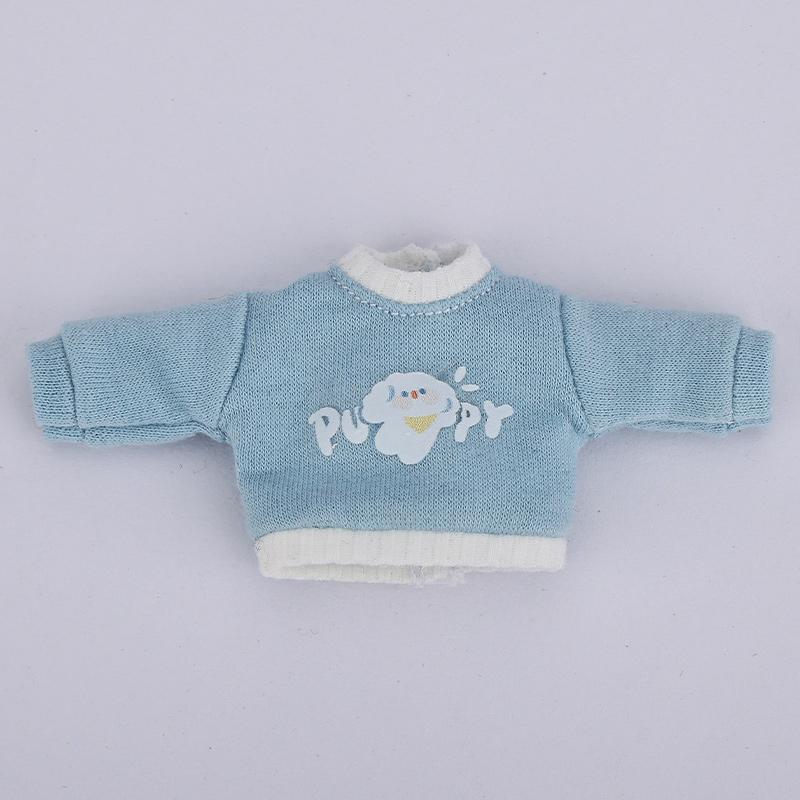 OB11 Doll Clothes Cute Cartoon Puppy Sweatshirt Hooded Jacket for Molly, YMY Body, UFDOLL, GSC, 1/12bjd Toy Accessories