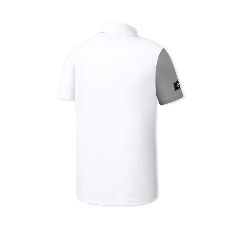 Fila Golf Series Cool Touch Contrast Polo Shirt Men Tops A11M635144FGY